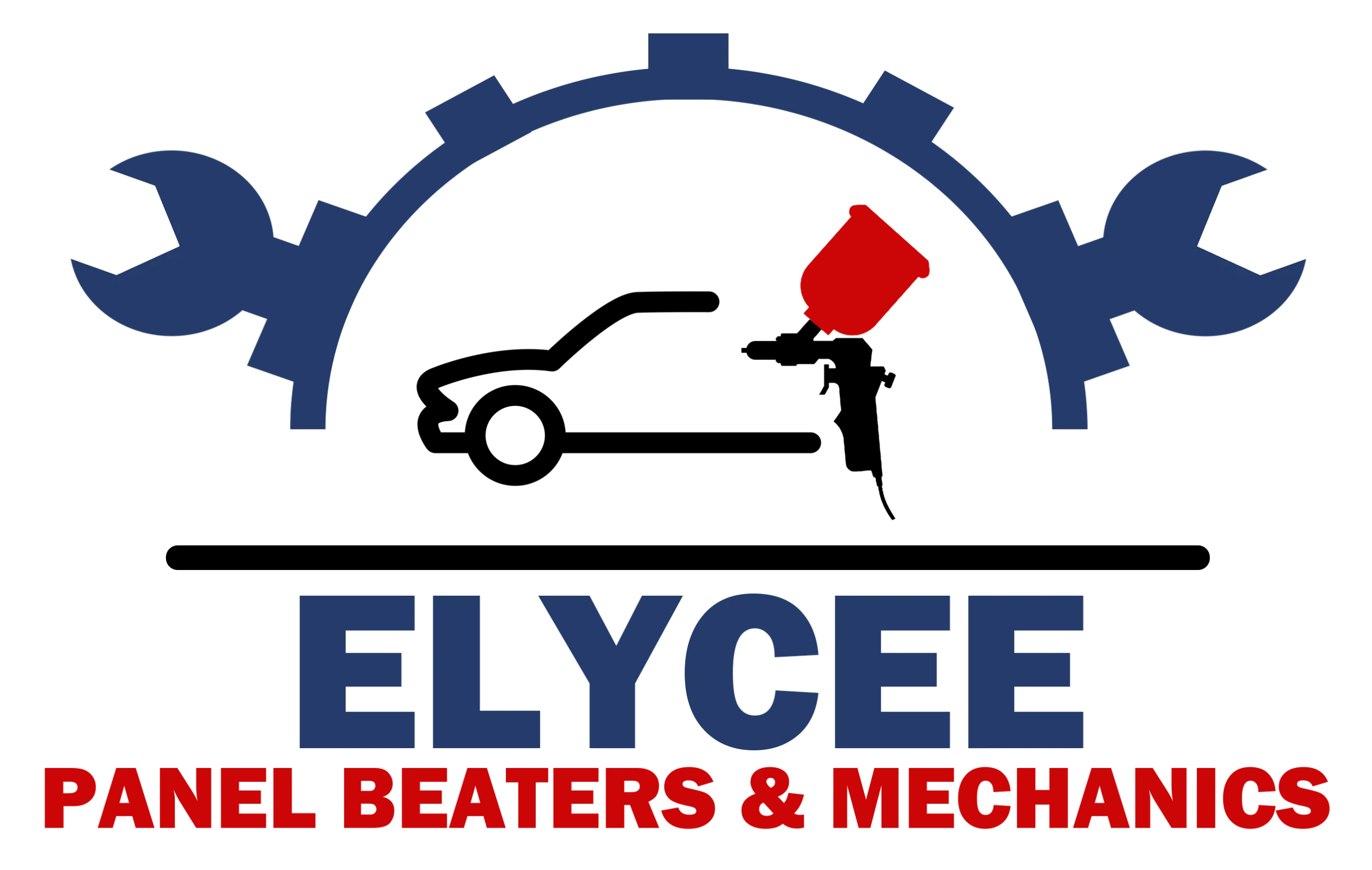 Elycee Panel Beaters & Mechanics Logo